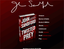 Tablet Screenshot of johnsandford.org